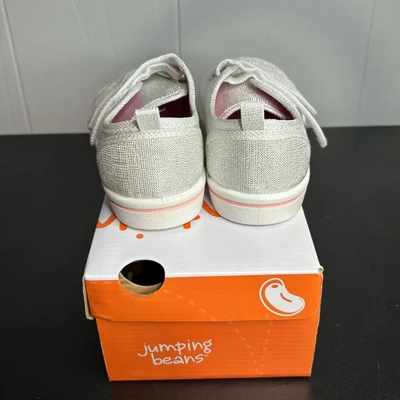 Jumping Beans Harmonica Style Color Iridescent Velcro Sneakers Size 11 - Picture 3 of 6